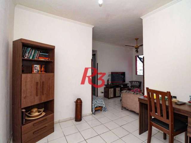 Apartamento com 2 dormitórios à venda, 43 m² por R$ 250.000,00 - Saboó - Santos/SP