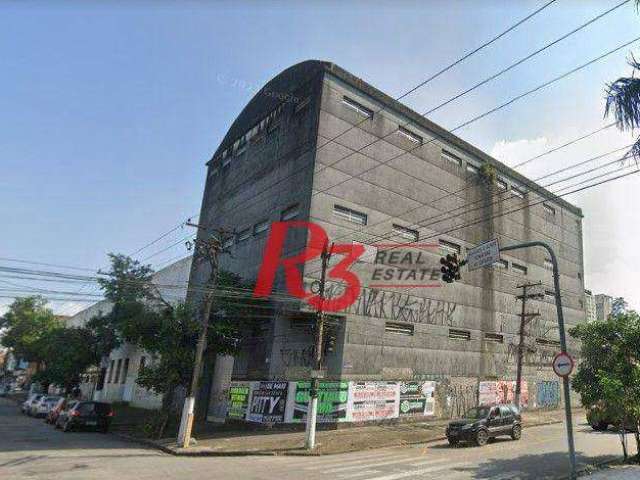 Terreno à venda, 10712 m² por R$ 60.000.000,00 - Macuco - Santos/SP