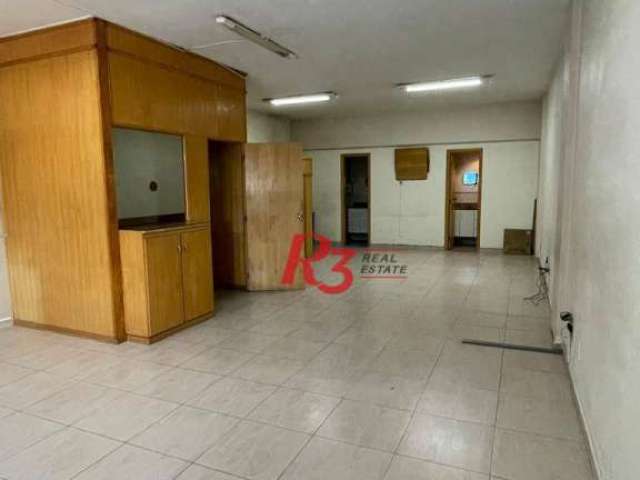 Vende ou aluga sala comercial - 108m² - com 3 salas  e 2 banh