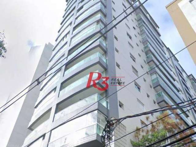 Apartamento com 2 dormitórios à venda, 121 m² por R$ 1.070.000,00 - José Menino - Santos/SP