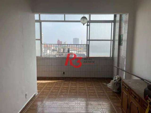 Apartamento com 2 quartos à venda, 90 m² por R$ 266.000 - Centro - São Vicente/SP