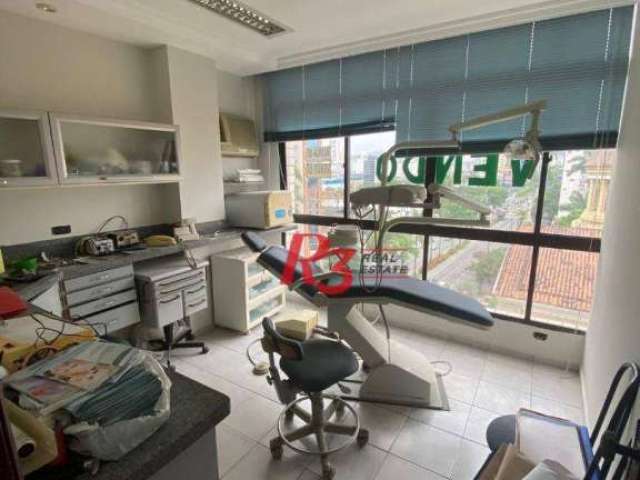 Conjunto à venda, 95 m² por R$ 299.000,00 - Gonzaga - Santos/SP