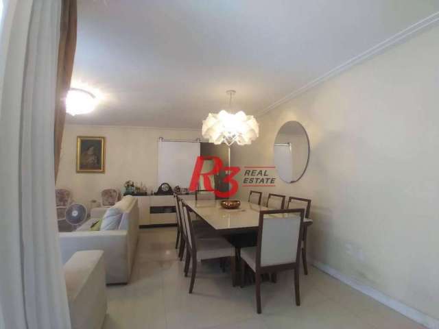 Apartamento à venda, 159 m² por R$ 750.000,00 - Gonzaga - Santos/SP