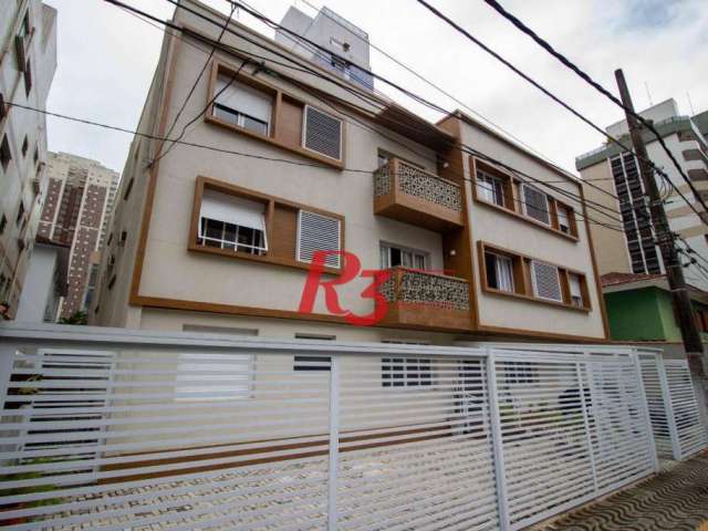 Apartamento à venda, 59 m² por R$ 435.000,00 - Boqueirão - Santos/SP