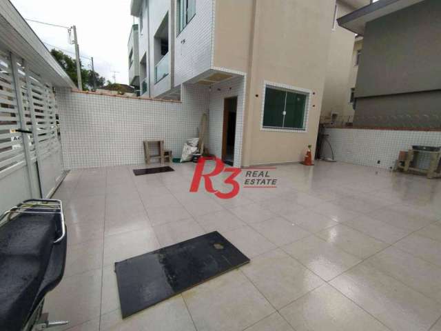 Casa com 3 dormitórios à venda, 95 m² por R$ 1.230.000,00 - Campo Grande - Santos/SP