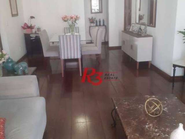 Apartamento com 3 dormitórios à venda, 152 m² por R$ 900.000,00 - Ponta da Praia - Santos/SP