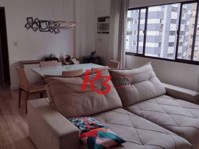 Apartamento à venda, 78 m² por R$ 490.000,00 - Centro - São Vicente/SP