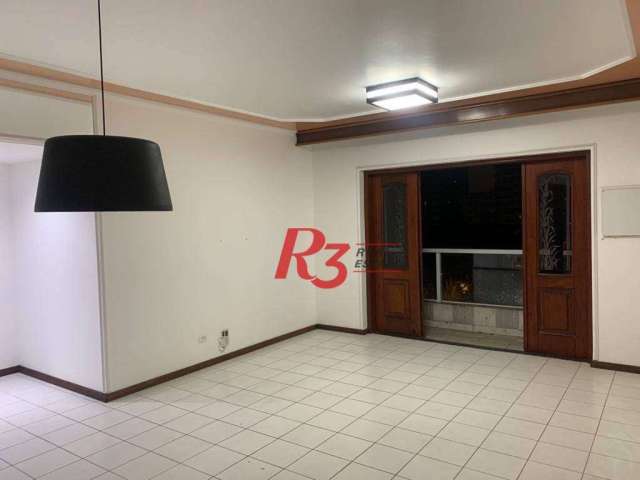 Apartamento à venda, 160 m² por R$ 1.000.000,00 - Gonzaga - Santos/SP