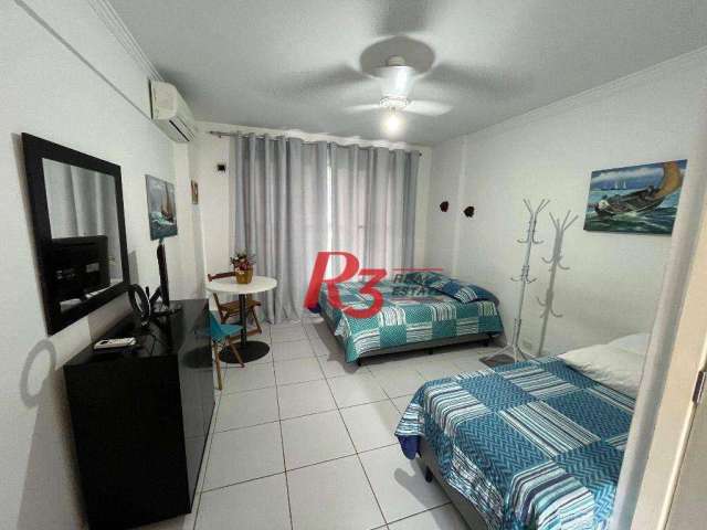 Studio com 1 dormitório à venda, 35 m² por R$ 320.000,00 - Gonzaga - Santos/SP