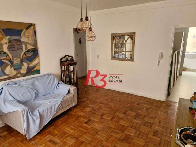 Apartamento à venda, 80 m² por R$ 520.000,00 - Boqueirão - Santos/SP