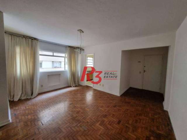 Apartamento com 3 dormitórios à venda, 130 m² por R$ 650.000,00 - José Menino - Santos/SP