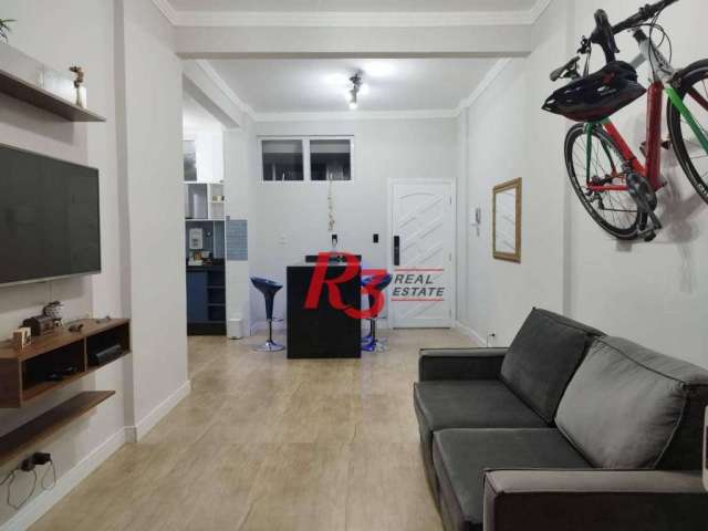 Apartamento Garden à venda, 52 m² por R$ 450.000,00 - Ilha Porchat - São Vicente/SP