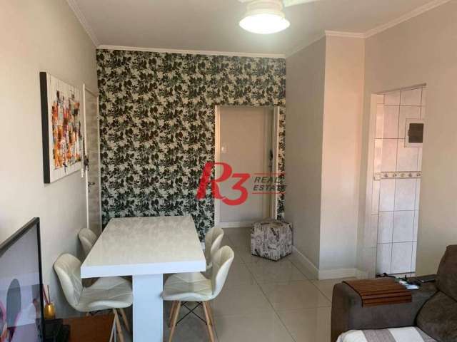 Apartamento à venda, 55 m² por R$ 320.000,00 - Macuco - Santos/SP