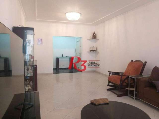 Apartamento com 3 dormitórios à venda, 166 m² por R$ 795.000,00 - Gonzaga - Santos/SP