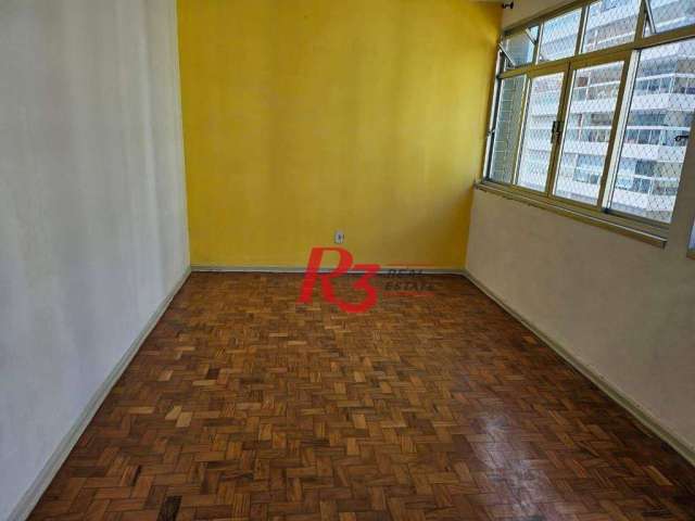 Apartamento com 2 dormitórios à venda, 82 m² por R$ 430.000 - Gonzaga - Santos/SP