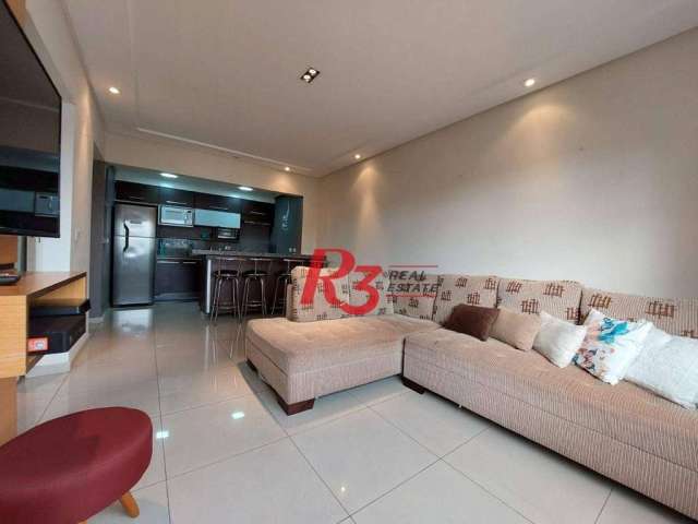 Apartamento à venda, 69 m² por R$ 495.000,00 - Gonzaga - Santos/SP