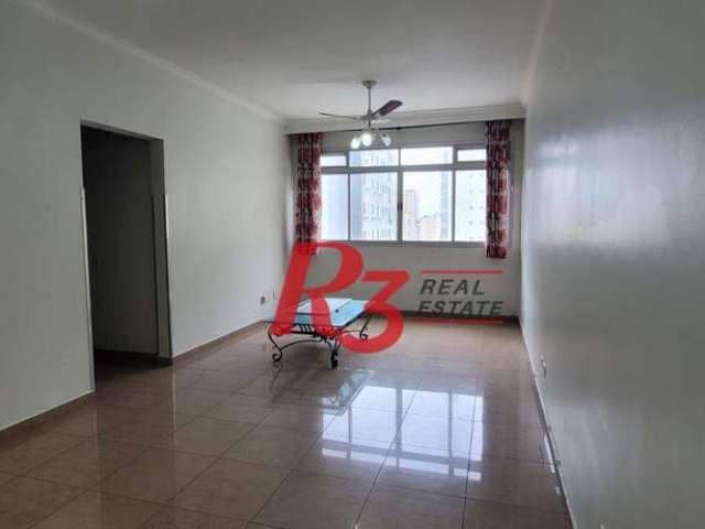 Apartamento com 2 dormitórios para alugar, 90 m² por R$ 4.100,00/mês - Ponta da Praia - Santos/SP