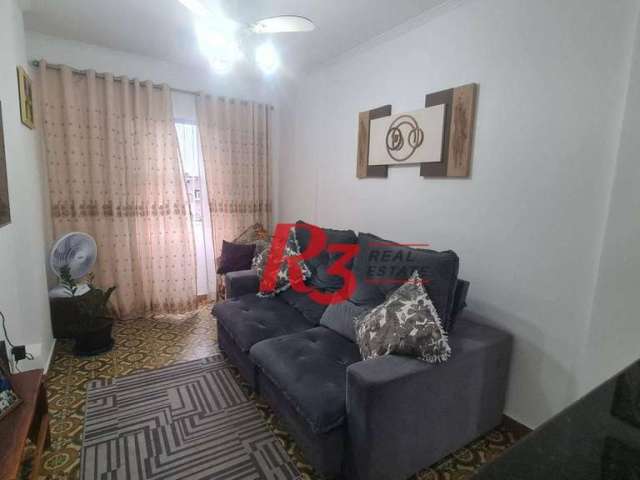 Apartamento com 2 dormitórios à venda, 62 m² por R$ 230.000,00 - Centro - São Vicente/SP