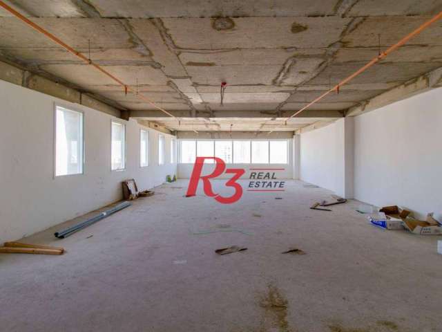 Sala para alugar, 151 m² por R$ 12.537,71/mês - Gonzaga - Santos/SP