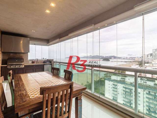 Apartamento à venda, 360 m² por R$ 7.900.000,00 - Gonzaga - Santos/SP