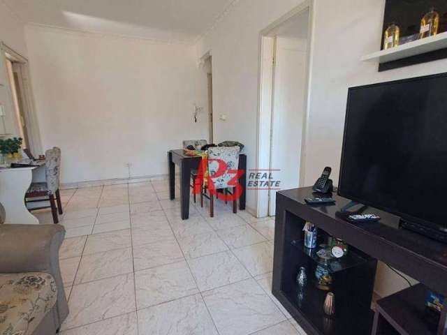 Apartamento com 2 dormitórios à venda, 62 m² por R$ 340.000,00 - Campo Grande - Santos/SP