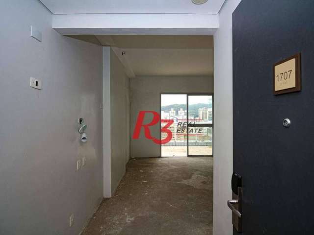 Flat com vista mar à venda, 36 m² por R$  - Gonzaga - Santos/SP