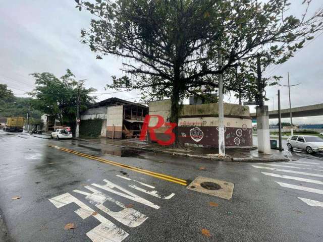 Galpão Comercial pra  alugar de 1497,11m² bairro Chico de Paula em Santos