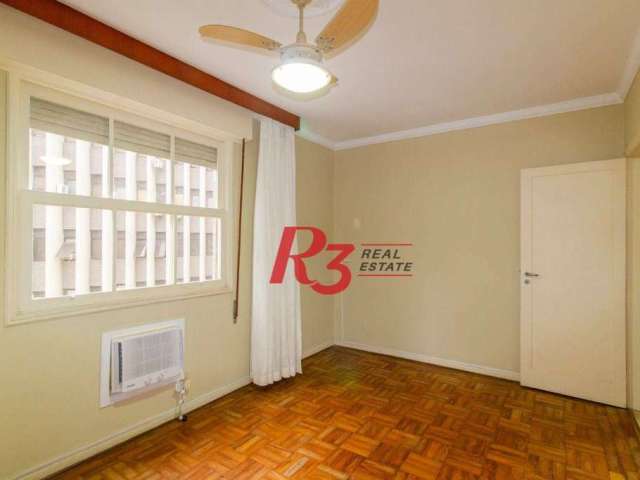 Apartamento com 3 quartos para alugar, 150 m² - Gonzaga - Santos/SP