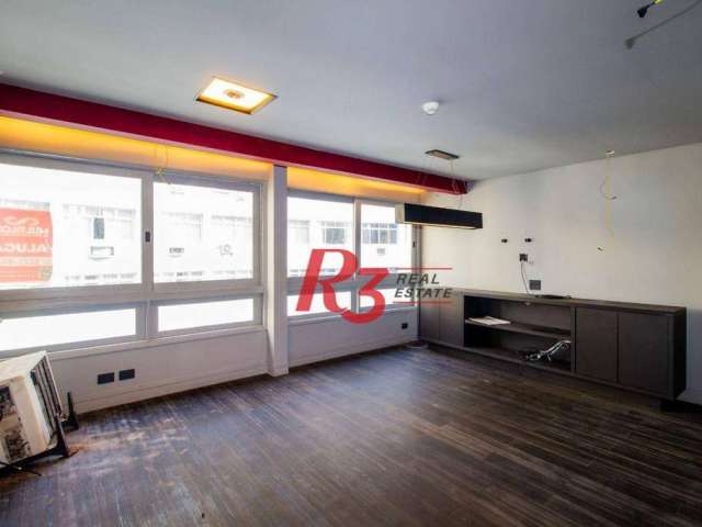 Sala à venda, 48 m² por R$ 270.000,00 - Gonzaga - Santos/SP