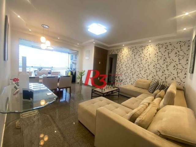 Apartamento com 2 dormitórios à venda, 111 m² por R$ 1.065.000,00 - Ponta da Praia - Santos/SP