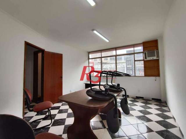 Sala para alugar, 54 m² - Centro - Santos/SP