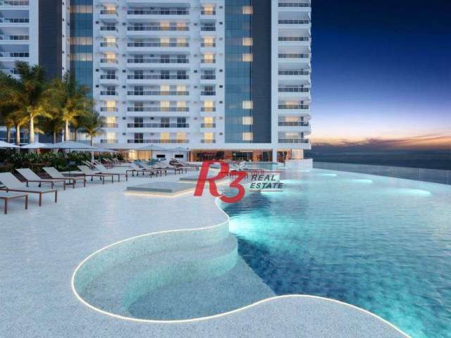 Apartamento no Navegantes, com 3 dormitórios, à venda, 226 m² por R$ 3.577.000 - Ponta da Praia - Santos/SP