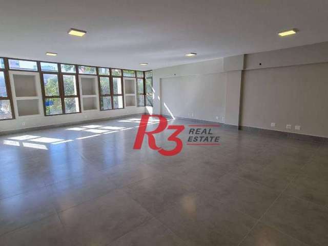 Sala para alugar, 70 m² por R$ 3.507,00/mês - Gonzaga - Santos/SP