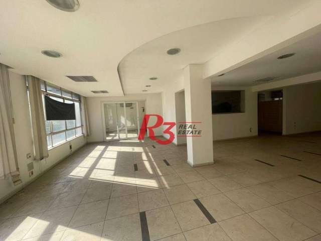 Sala para alugar, 89 m² por R$ 4.010,00/mês - Centro - Santos/SP