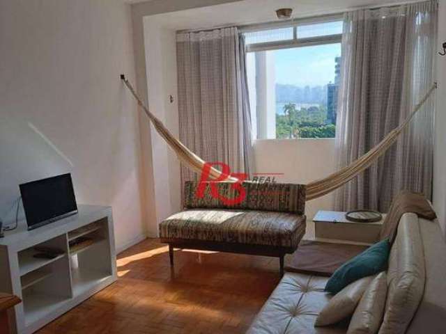 Apartamento com 2 dormitórios à venda, 90 m² por R$ 560.000,00 - Aparecida - Santos/SP