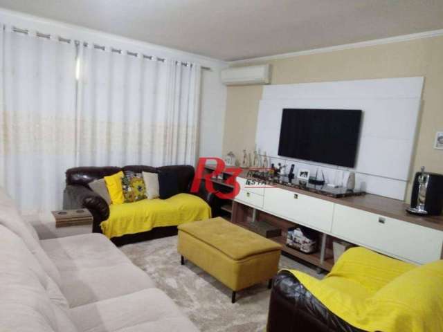 Apartamento com 3 dormitórios à venda, 154 m² por R$ 1.240.000,00 - Ponta da Praia - Santos/SP