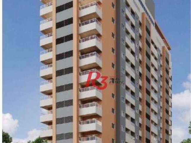 Apartamento com 1 dormitório à venda, 48 m² por R$ 440.000,00 - Centro - São Vicente/SP