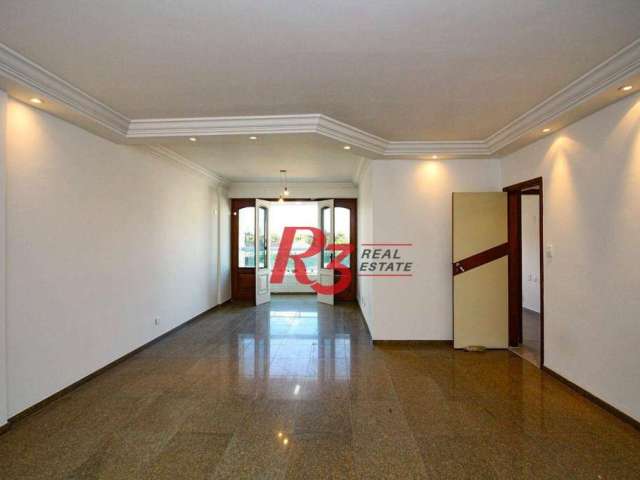 Apartamento com 4 dormitórios à venda, 197 m² por R$ 1.150.000,00 - Ponta da Praia - Santos/SP