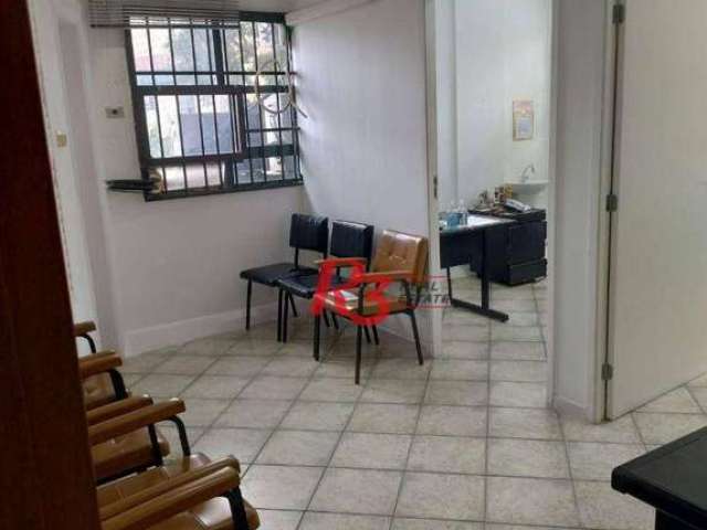 Sala à venda, 90 m² por R$ 670.000,00 - Marapé - Santos/SP