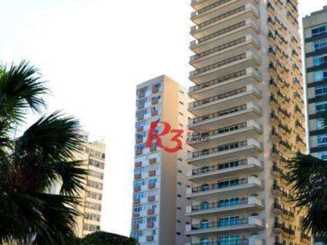 Apartamento Garden com 4 dormitórios à venda, 291 m² por R$ 9.000.000,00 - Gonzaga - Santos/SP