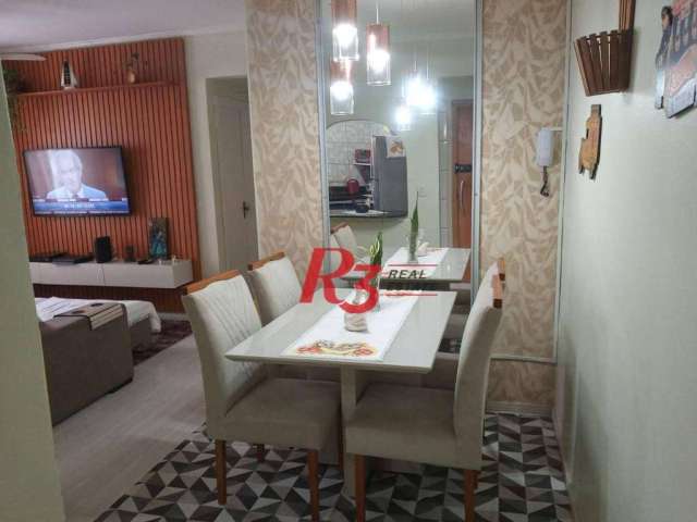 Apartamento à venda, 70 m² por R$ 220.000,00 - Saboó - Santos/SP