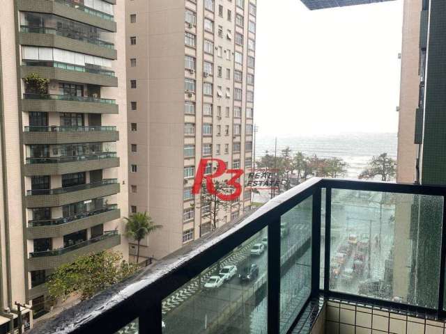 Apartamento com 3 dormitórios, 137 m² - venda por R$ 1.380.000,00 ou aluguel por R$ 9.000,00/mês - Embaré - Santos/SP