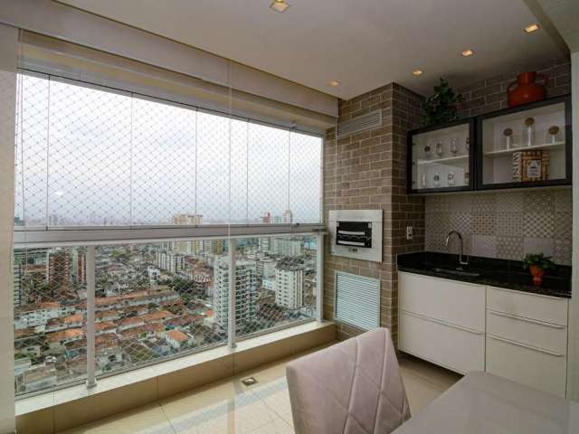 Apartamento com 3 dormitórios à venda, 170 m² por R$ 2.490.000,00 - Boqueirão - Santos/SP