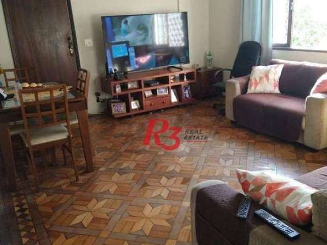 Apartamento à venda, 82 m² por R$ 510.000,00 - Gonzaga - Santos/SP