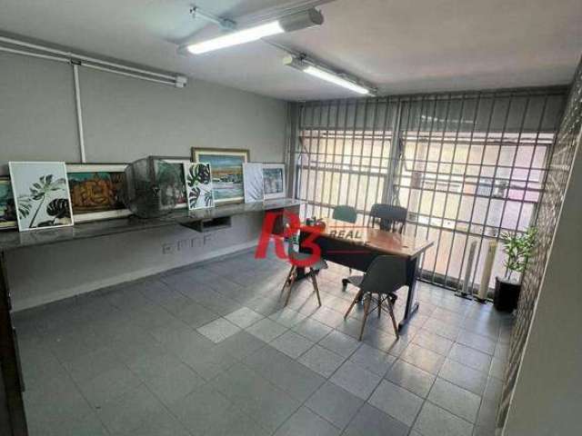 Sala para alugar, 300 m² por R$ 5.000,00/mês - Centro - Santos/SP