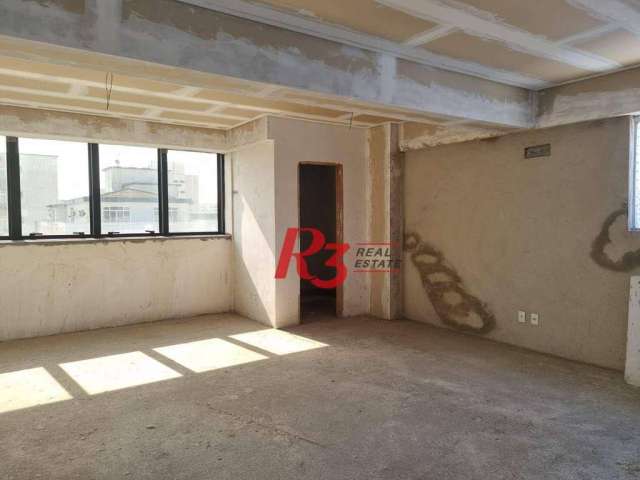 Sala para alugar, 62 m² por R$ 2.800,02/mês - Embaré - Santos/SP