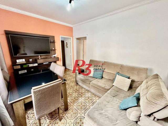 Apartamento à venda, 72 m² por R$ 350.000,00 - Embaré - Santos/SP