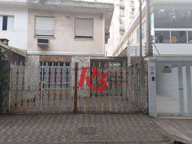 Casa com 3 dormitórios à venda, 103 m² por R$ 1.070.000,00 - Ponta da Praia - Santos/SP