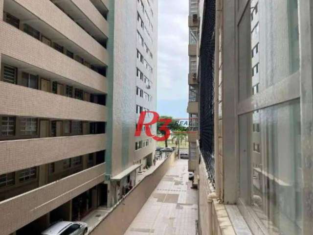 Kitnet com 1 dormitório à venda, 24 m² por R$ 260.000,00 - Pompéia - Santos/SP