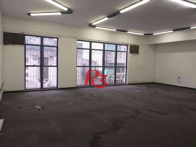 Andar Corporativo para alugar, 110 m² por R$ 6.000,00/mês - Centro - Santos/SP